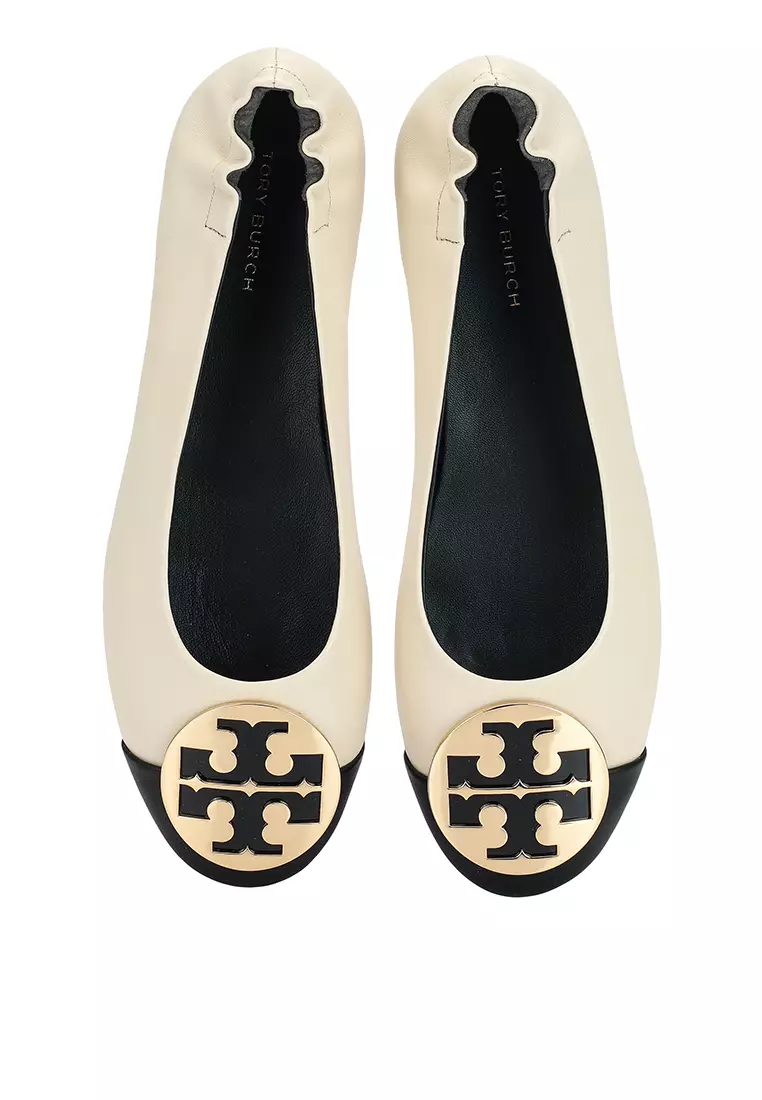 Claire Cap-Toe Ballerina Flats (nt)