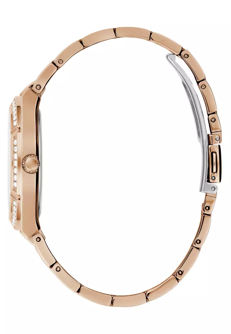 Guess GW0033L3 - Jam Tangan Wanita - Rosegold - Stainless Steel