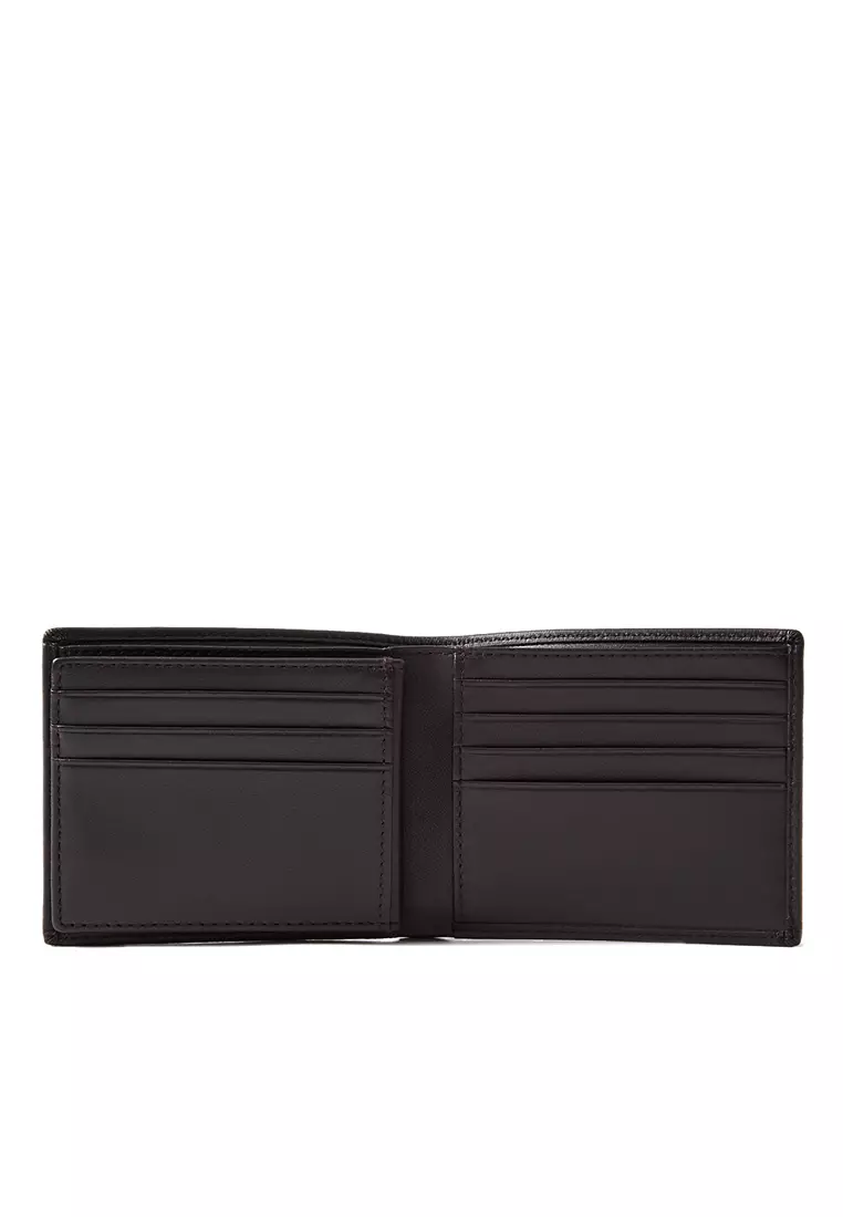 LUIS CENTRE FLAP WALLET WITH COIN COMPARTMENT