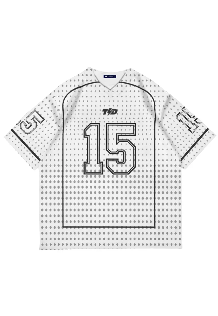 MSA60 Jersey Premium Oversize 260gsm TdBolt  Vintage Streetwear bahan Heavy Jersey  "15 power white"