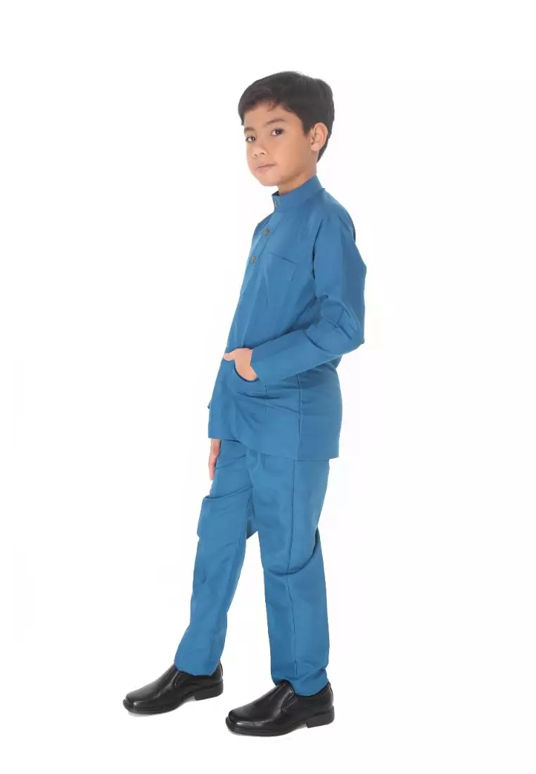 Baju Melayu Moden Cekak Musang for Kids