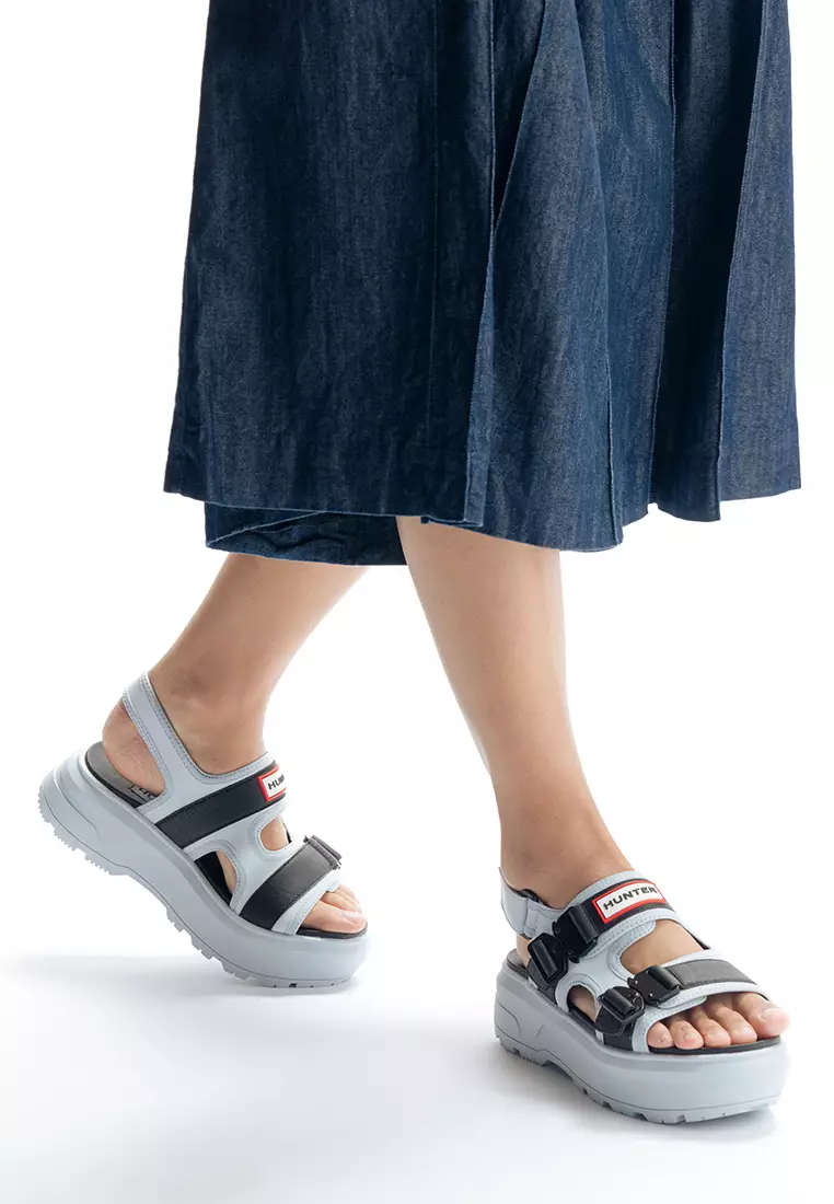 ★HUNTER★ WOMEN City Level Neo Leather Buckle Sandals Festi UNISEX CITY REBEL NEO LEATHER BUCKLE SANDALS – Hunter Singapore