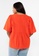 Vero Moda orange Giana Sleeves V-Neck Top AABF1AAA385D7BGS_1