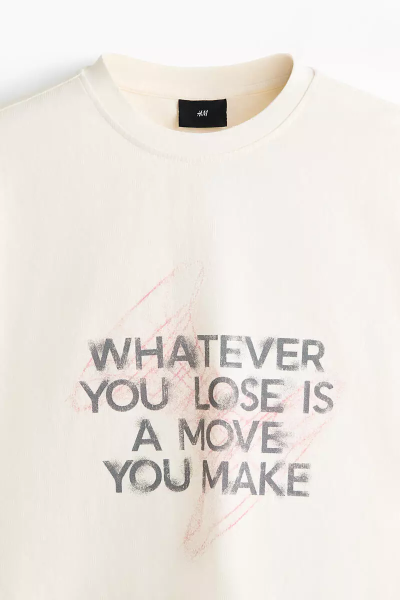 Loose Fit Long-sleeved T-shirt