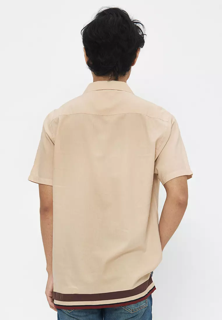 TRENT-BROWN SHIRT SS