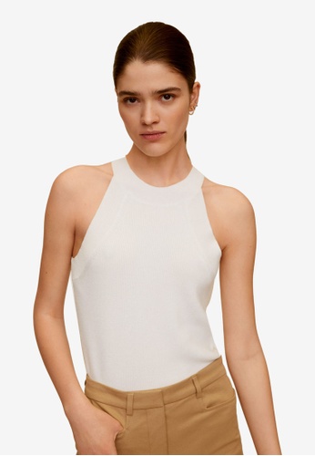 Buy Mango Knit Halter Top 2020 Online Zalora Singapore