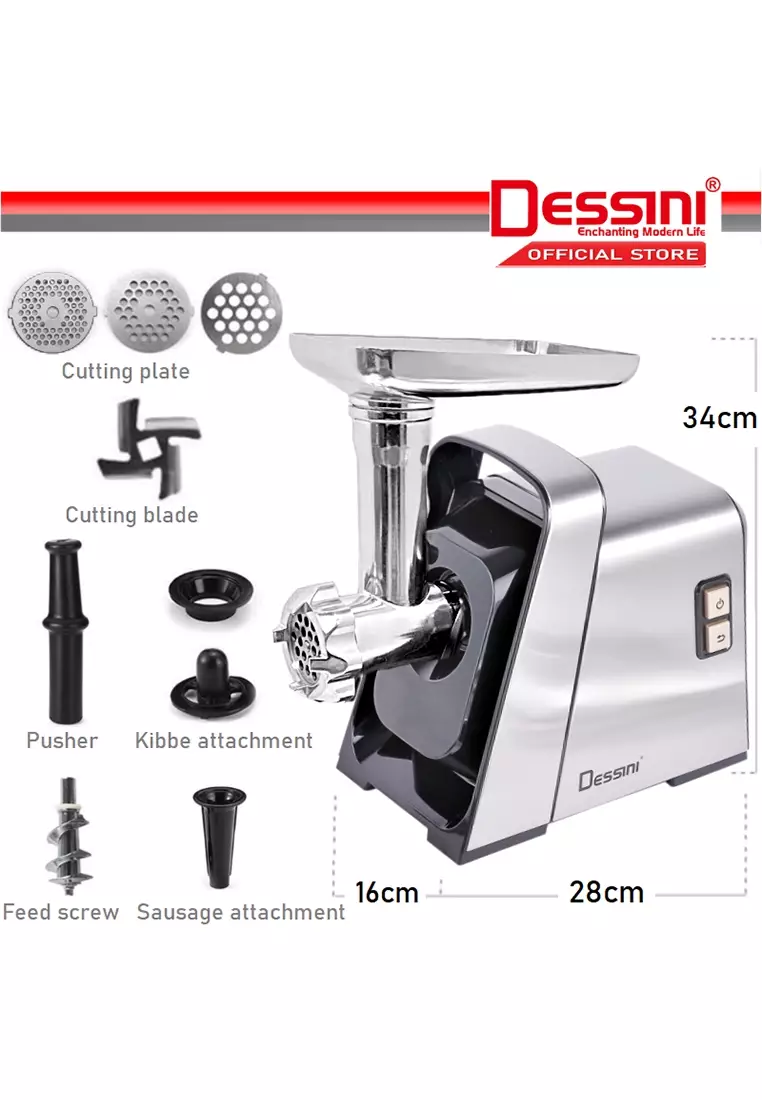 Bear Electric Multi-Function Mincing Machine 2.5L, Food Chopper, BFC-G25L