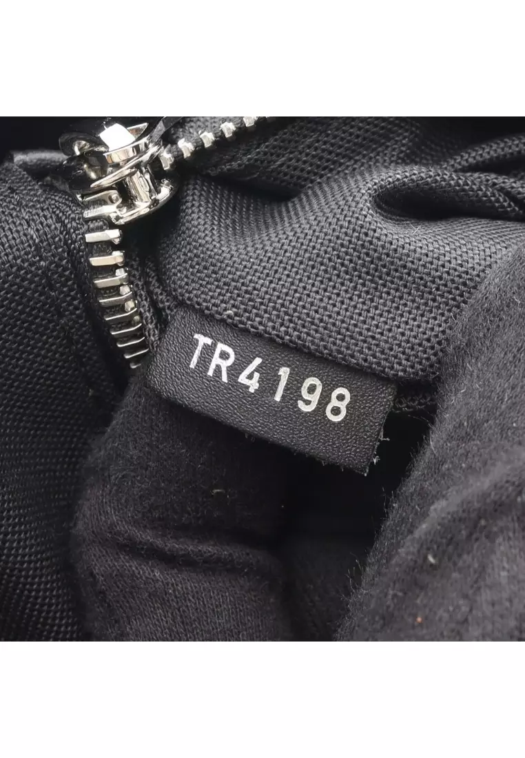 Pre-Loved Louis Vuitton Christopher MM monogram macassar Backpack rucksack PVC leather Brown black