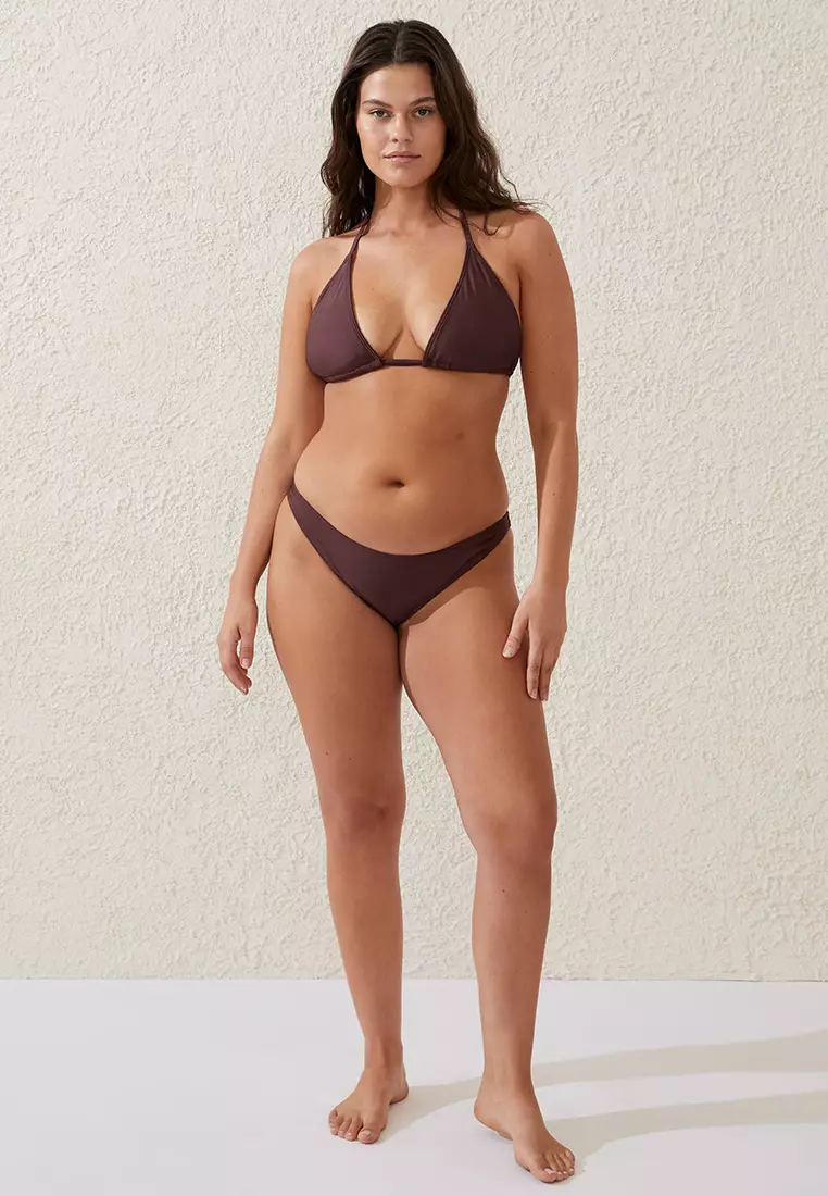 Refined High Side Brazilian Bikini Bottom