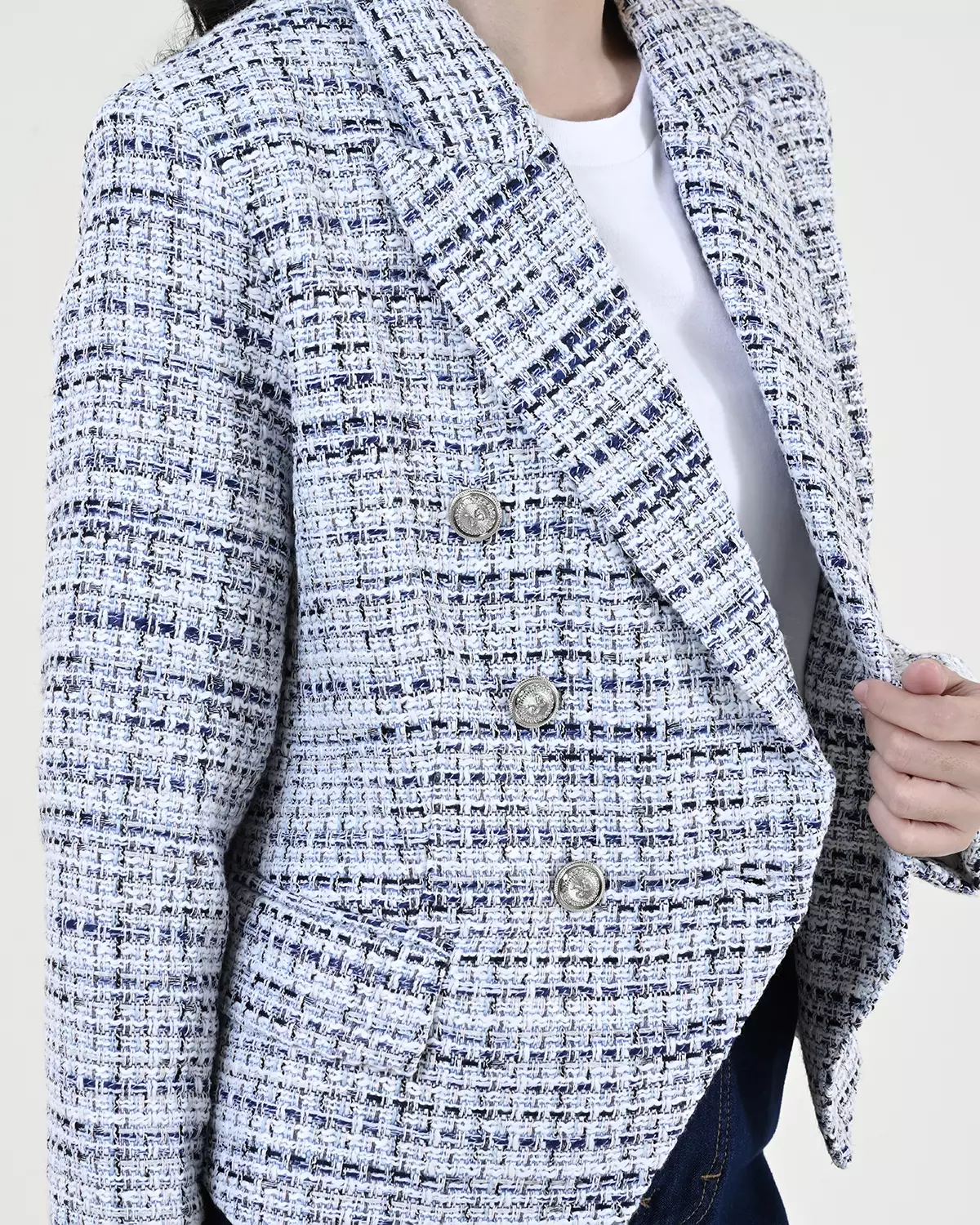 Geulis.id ORISHA BLAZER - Blue
