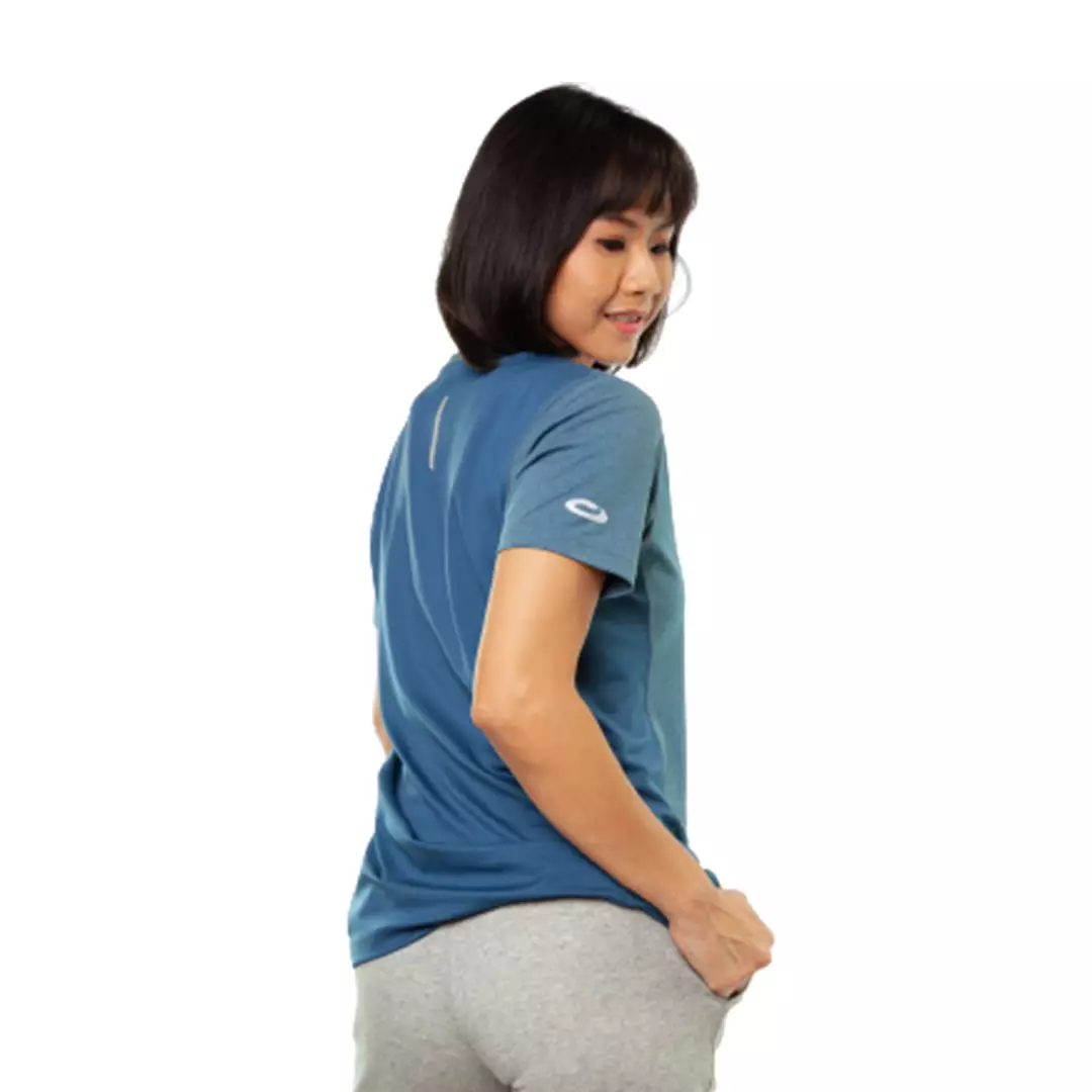 Baju Olahraga Wanita Lengan Pendek  Ladies Short Sleeve Top  Opelon
