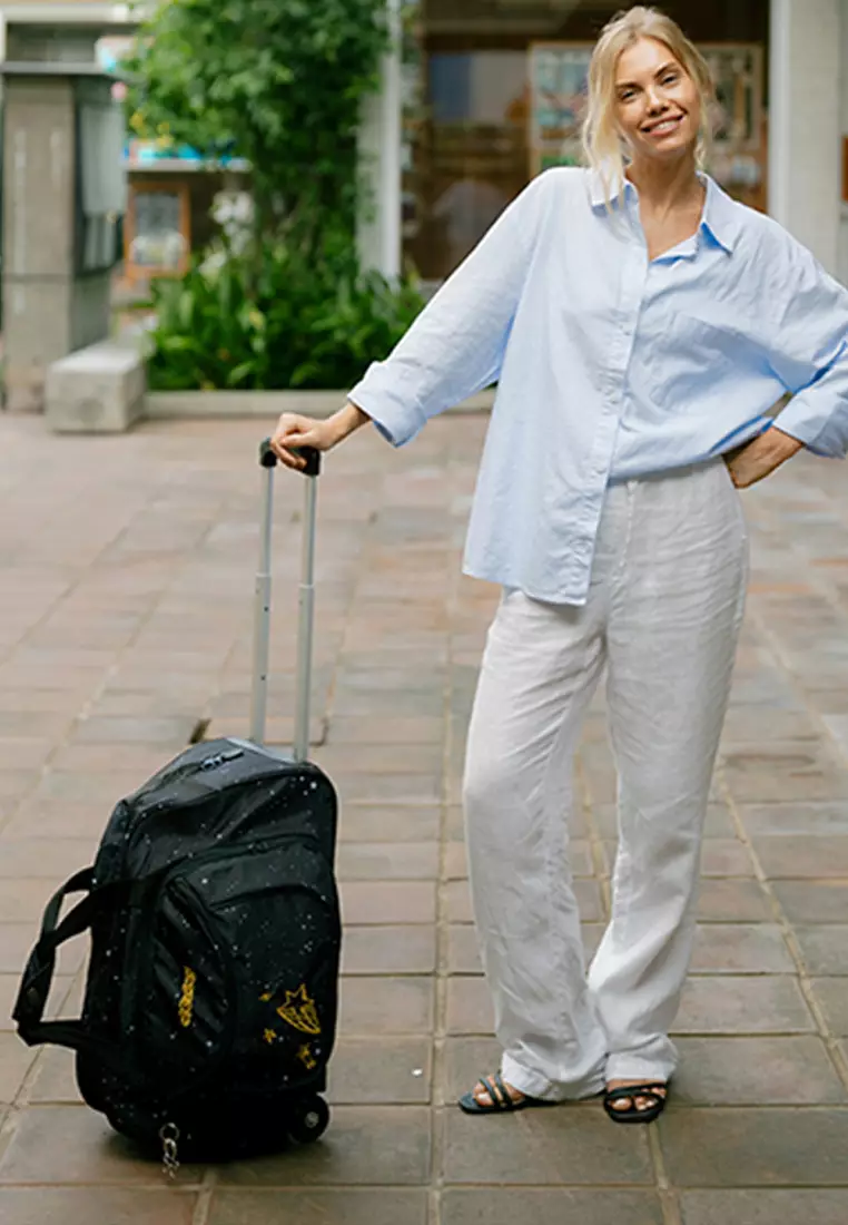 Okiedog Bliss Voyager Trolley Black - Tas Bayi