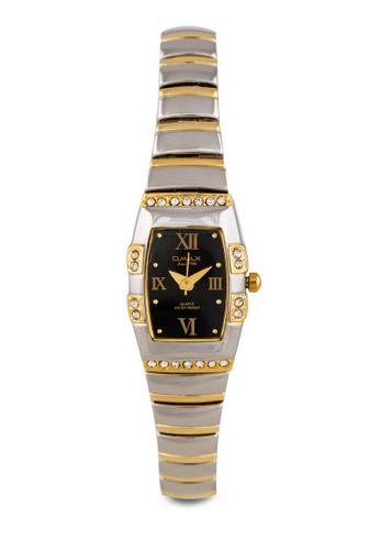 JH0134SG  時尚esprit tote bag水鑽細鏈方形錶, 錶類, 其它錶帶