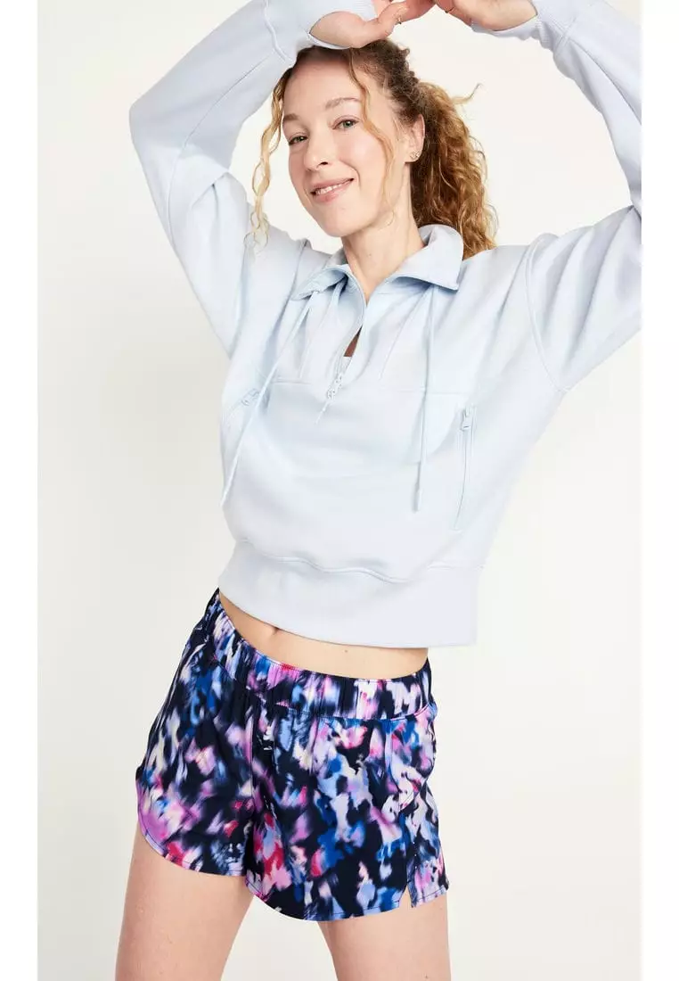 Mid-Rise StretchTech Run Shorts for Women -- 3-inch inseam