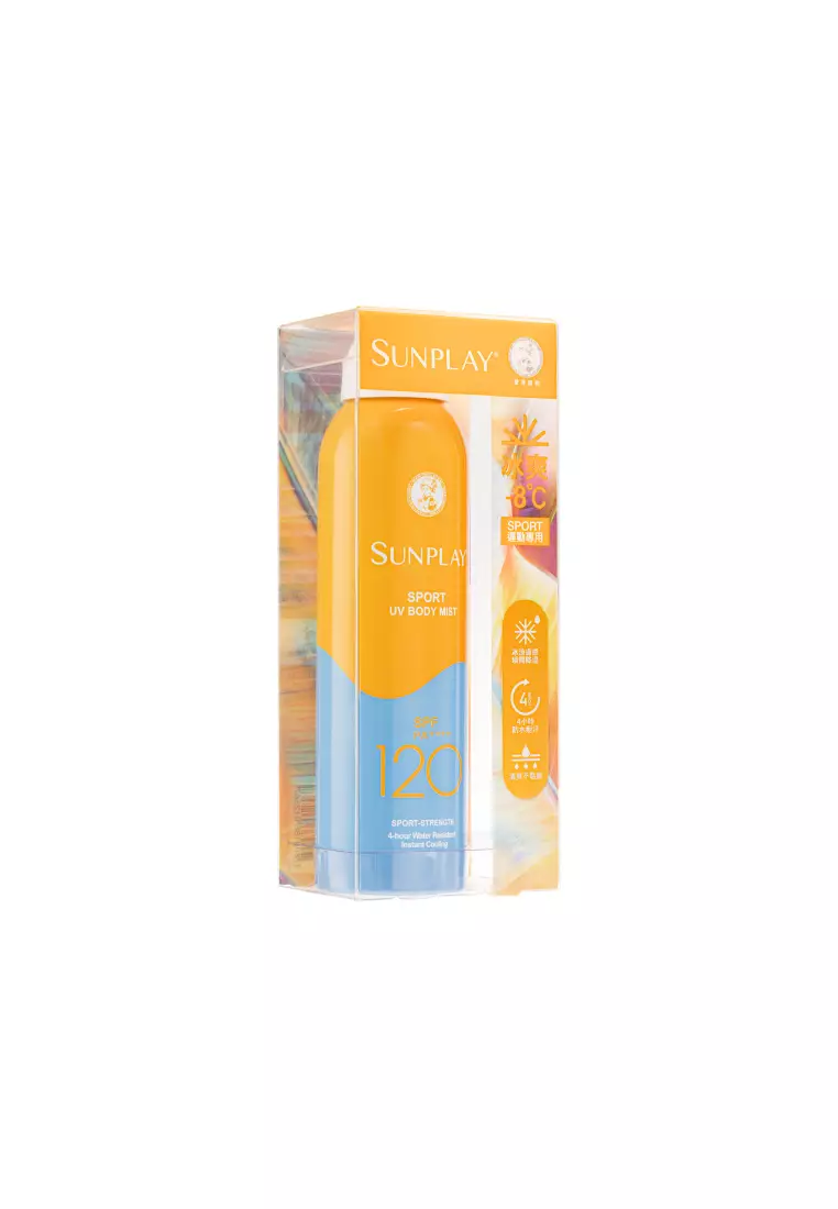 MENTHOLATUM SPF120 PA++++ Sunplay Sport UV Body Mist 150ml