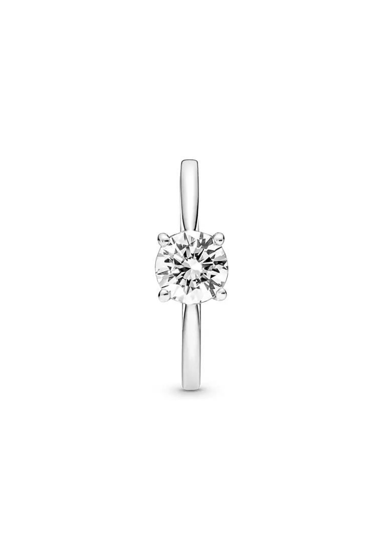 Buy PANDORA Pandora Sparkling Solitaire Ring 925 Sterling Silver