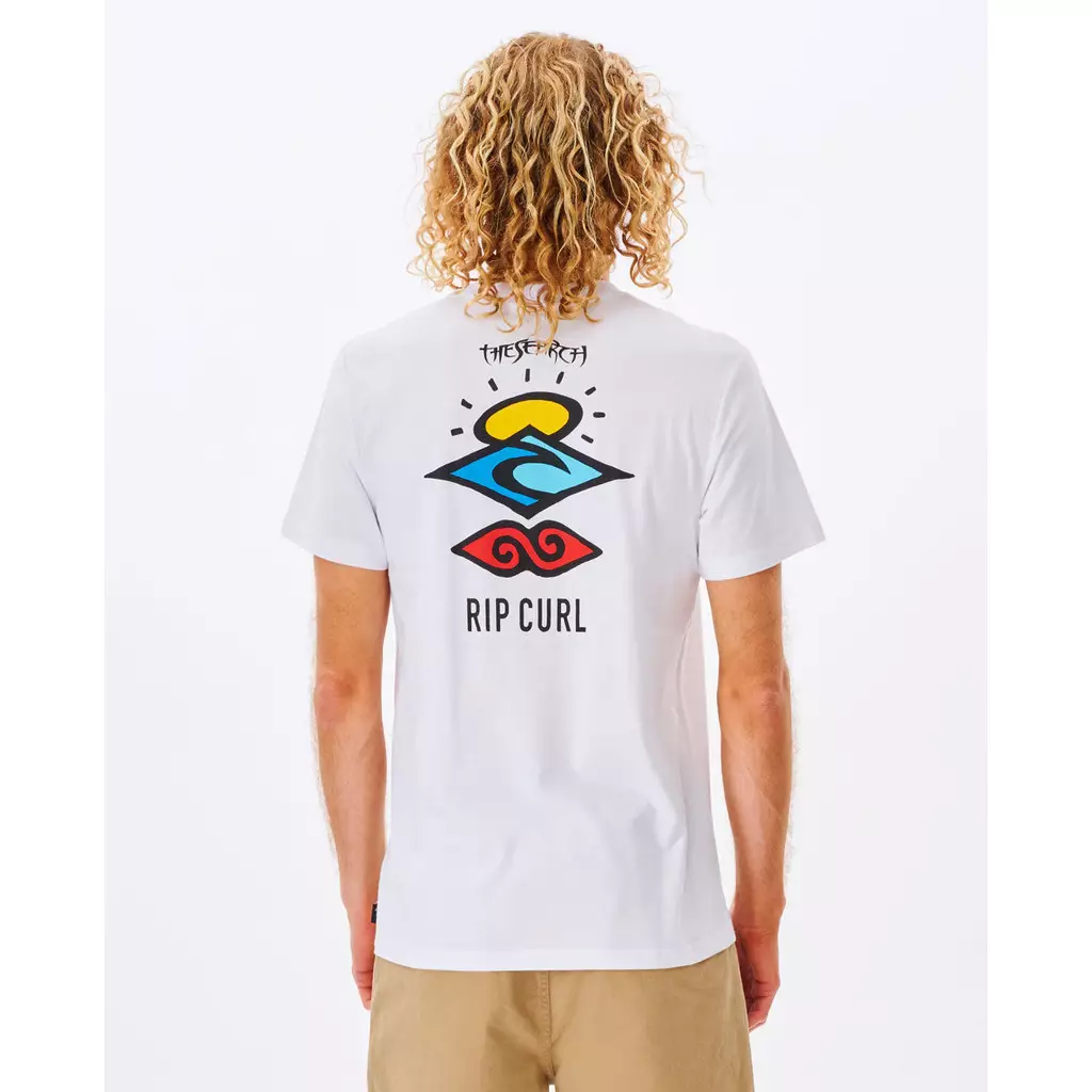 Rip Curl Search Icon Tee - White
