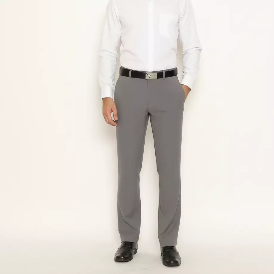 Lawell Celana Pria – PROM Series | Grey | Premium Stretch | Regular Fit Elegan