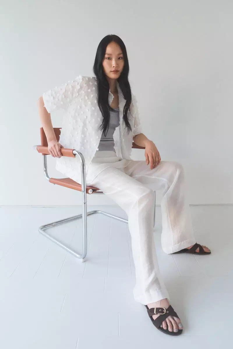 Mesh-trimmed vest top