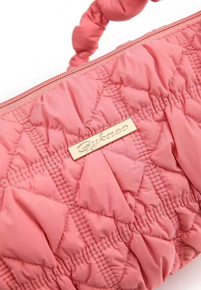 GYKACO KYUMI Pink - Tas Wanita Sling Bag - Fashion Top Handle Bag (Import)