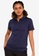 Under Armour navy Zinger Short Sleeves Polo 16010AA5EDF954GS_1