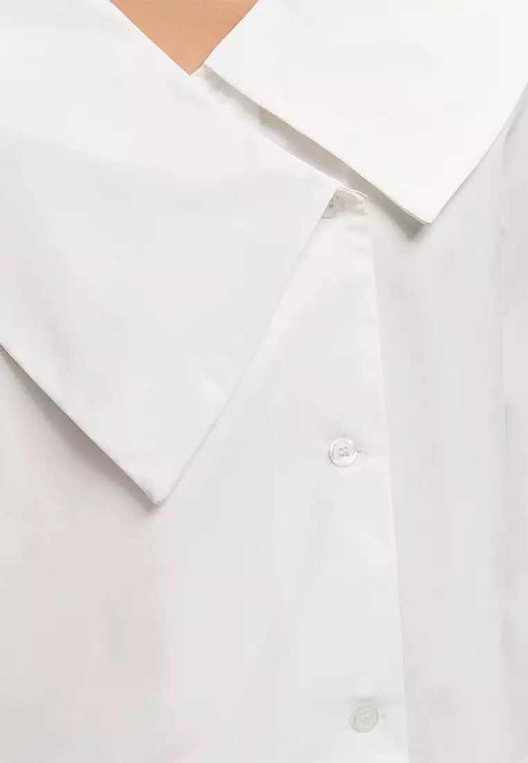 Asymmetric Collar Top