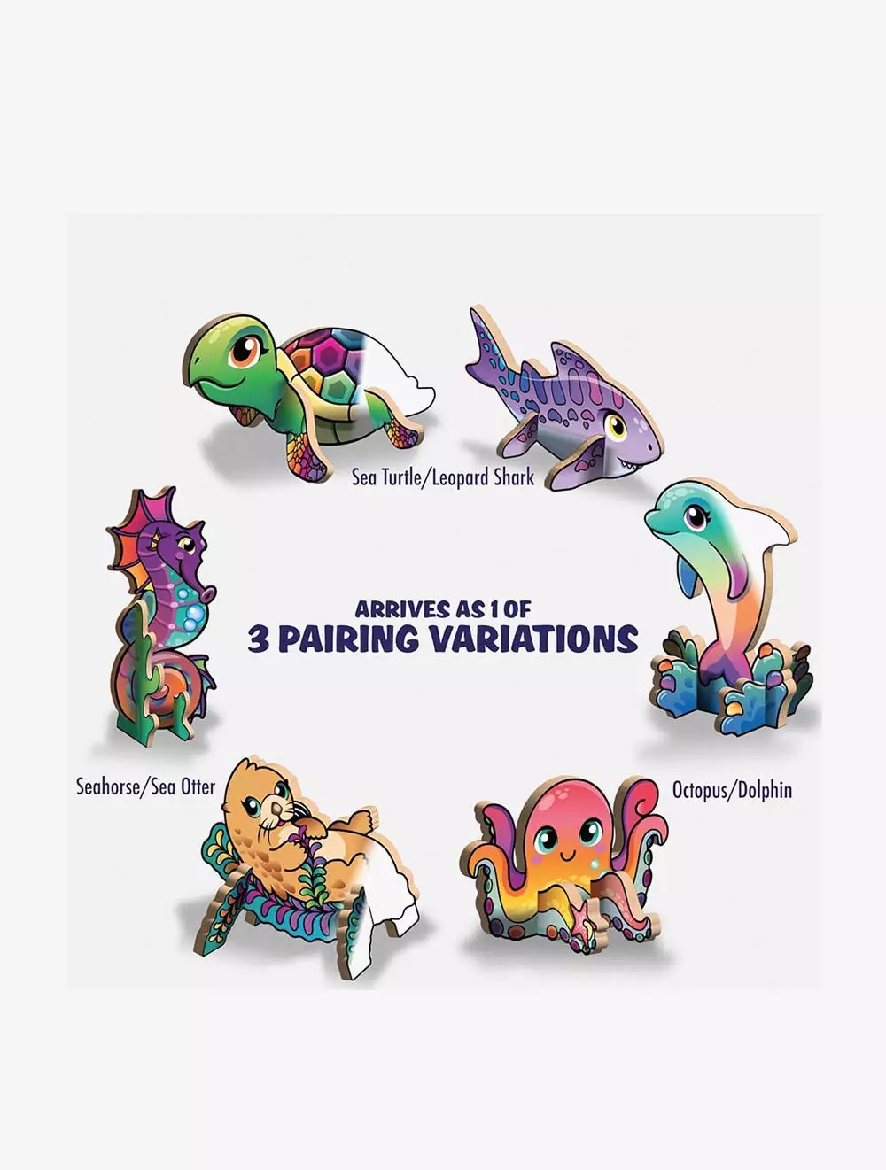 All In Fun Sea Turtle & Leopard Shark - AIN201024