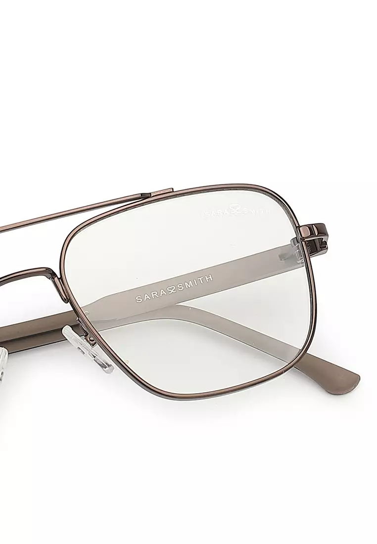 Unisex Photochromic Aviator Sunglasses (Kacamata Hitam) - Cokelat