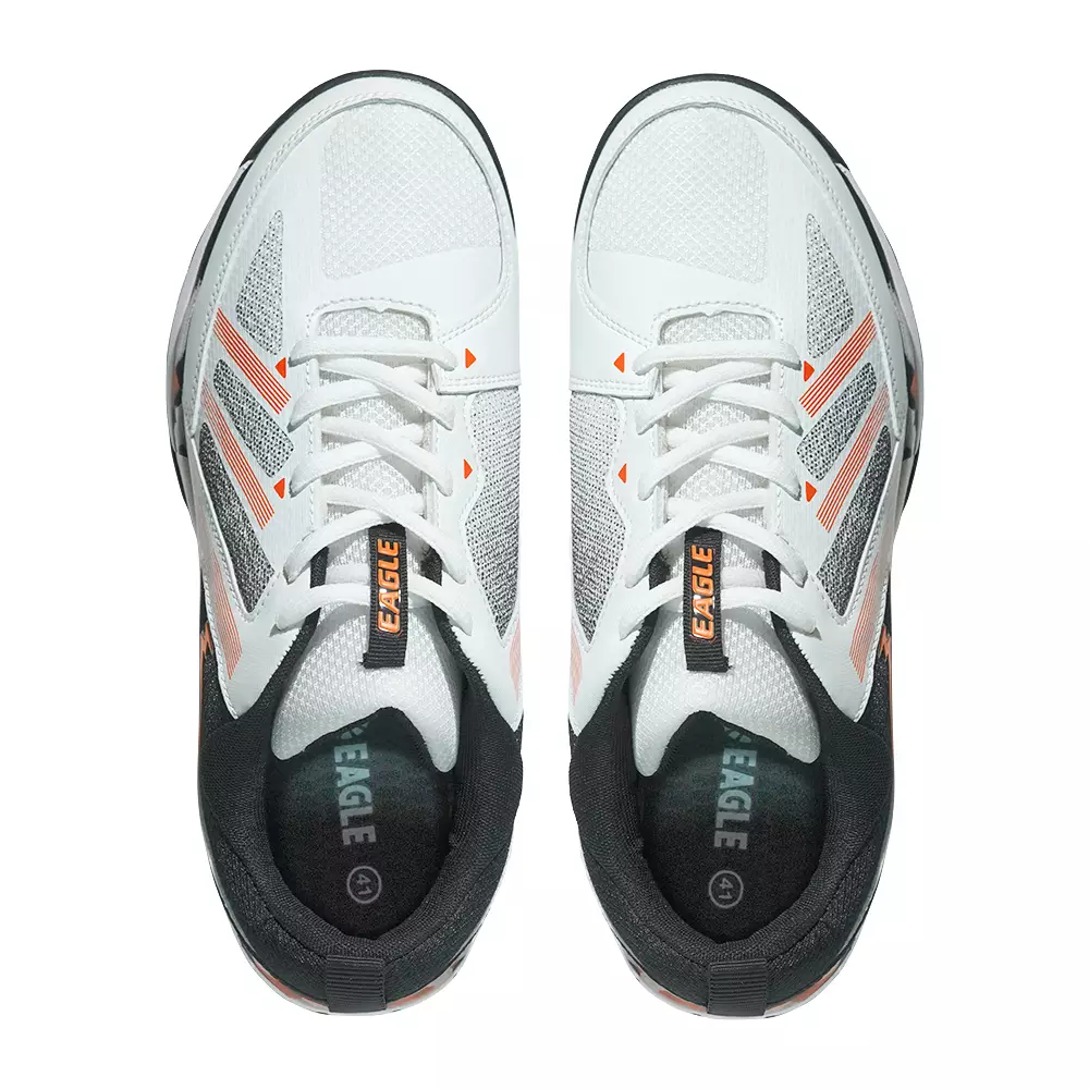 Eagle Sepatu Badminton Zephyr - PUTIH/HITAM
