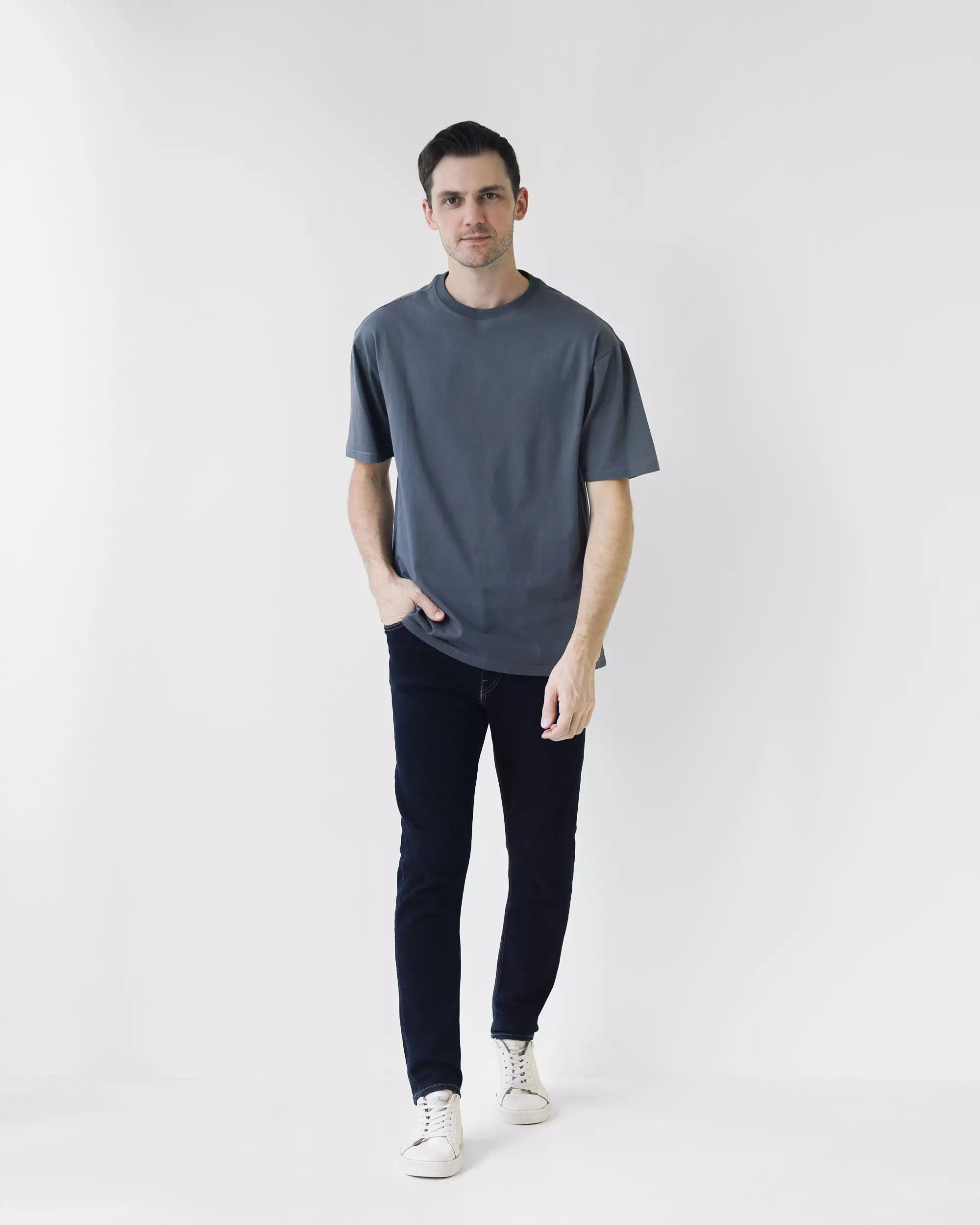 Cotton Well T-Shirt Oversized Fit | Kaos Santai Polos Katun Combed