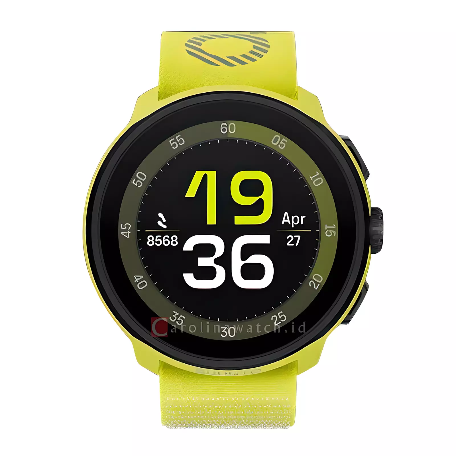SUUNTO Run Lime - Jam Tangan Smartwatch Unisex - Run your story - Lime Nylon textile Strap - SS051111000 