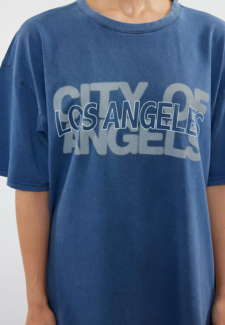 Slogan Oversized T-Shirt