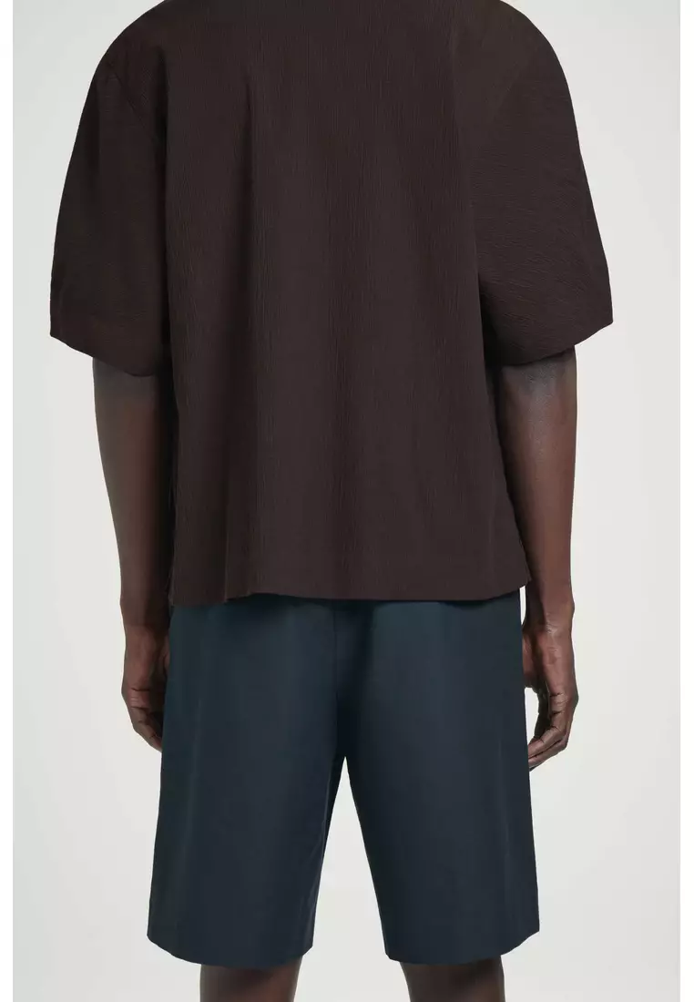 COTTON-TWILL CHINO SHORTS