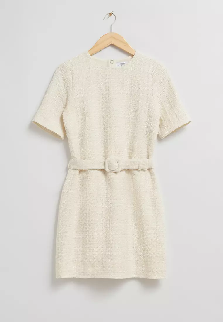 Buy & Other Stories Tweed Belted Mini Dress 2026 Online | ZALORA Philippines