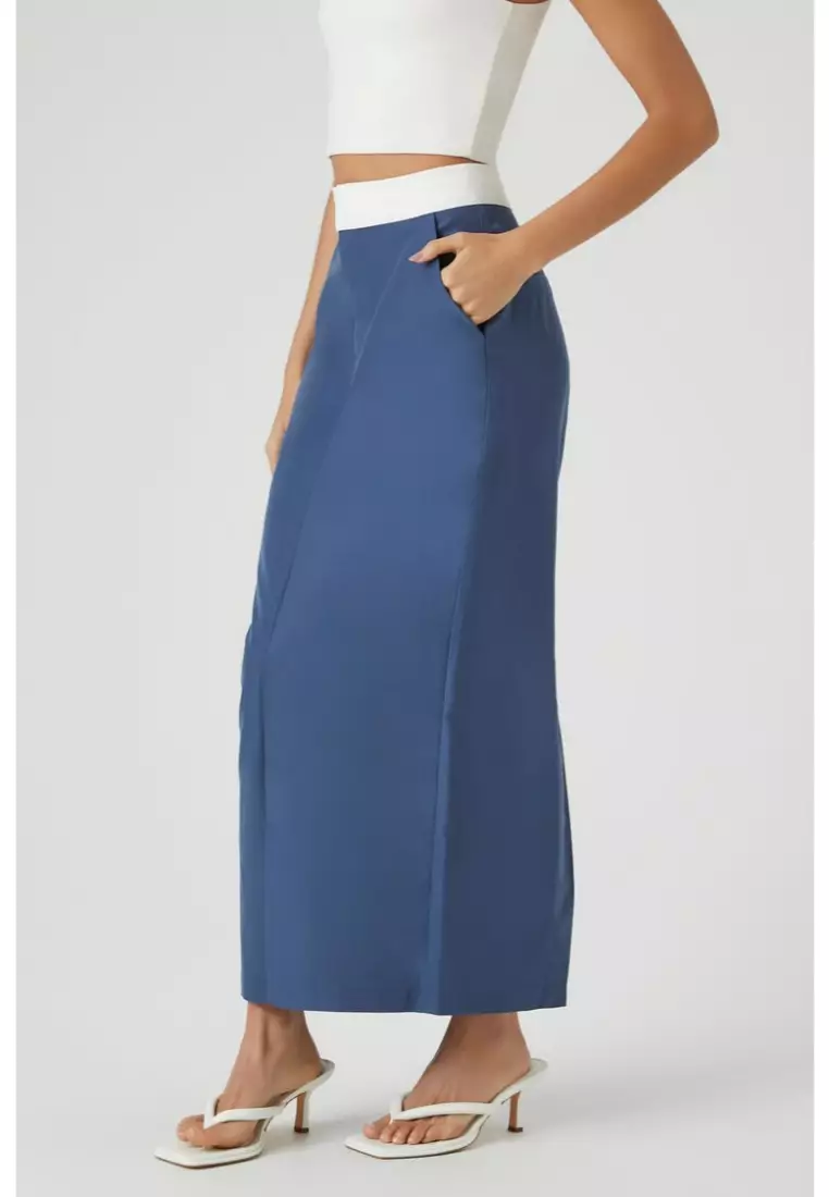High waisted long discount skirts forever 21