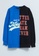 LC WAIKIKI blue Crew Neck Color Block Women's Sweatshirt 57CD8AA416CC52GS_6