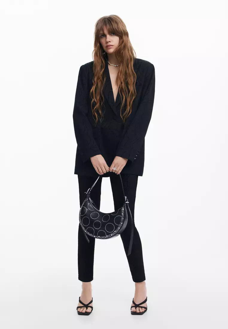 Desigual Woman Slim denim pants.