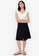 ZALORA BASICS black Basic Button Through Midi Skirt 17397AAFFA1E39GS_4