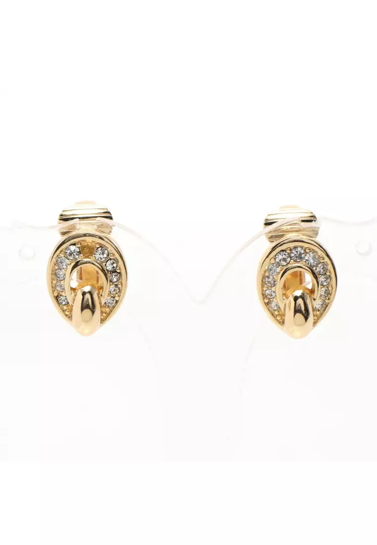 Buy Christian Dior Pre loved Christian Dior earrings GP Rhinestone