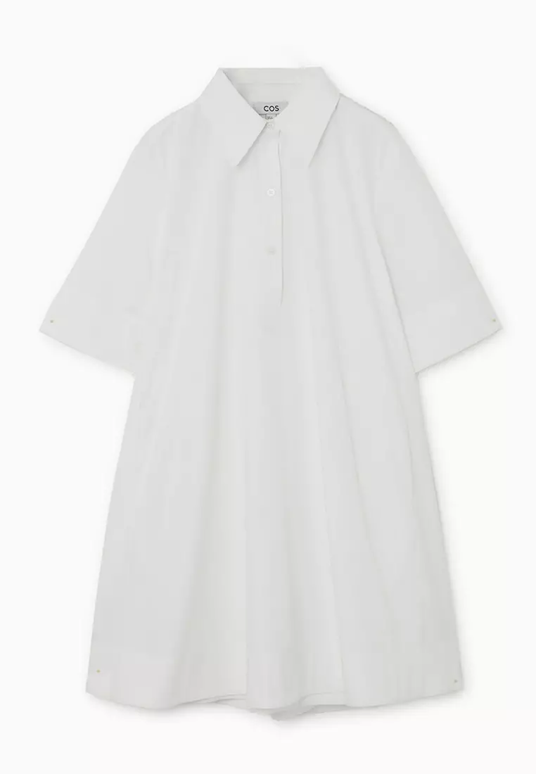 A-Line Mini Shirt Dress