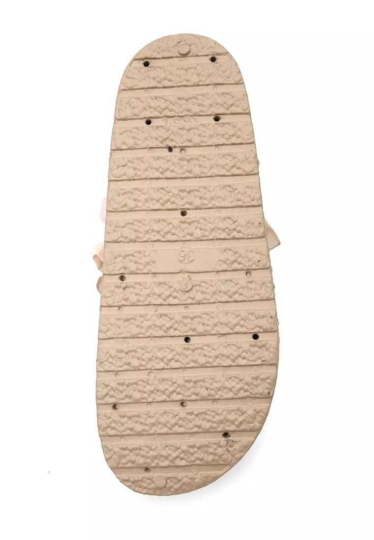 Sendal Wanita Slip On Design Elegant Premium quality - Mocca