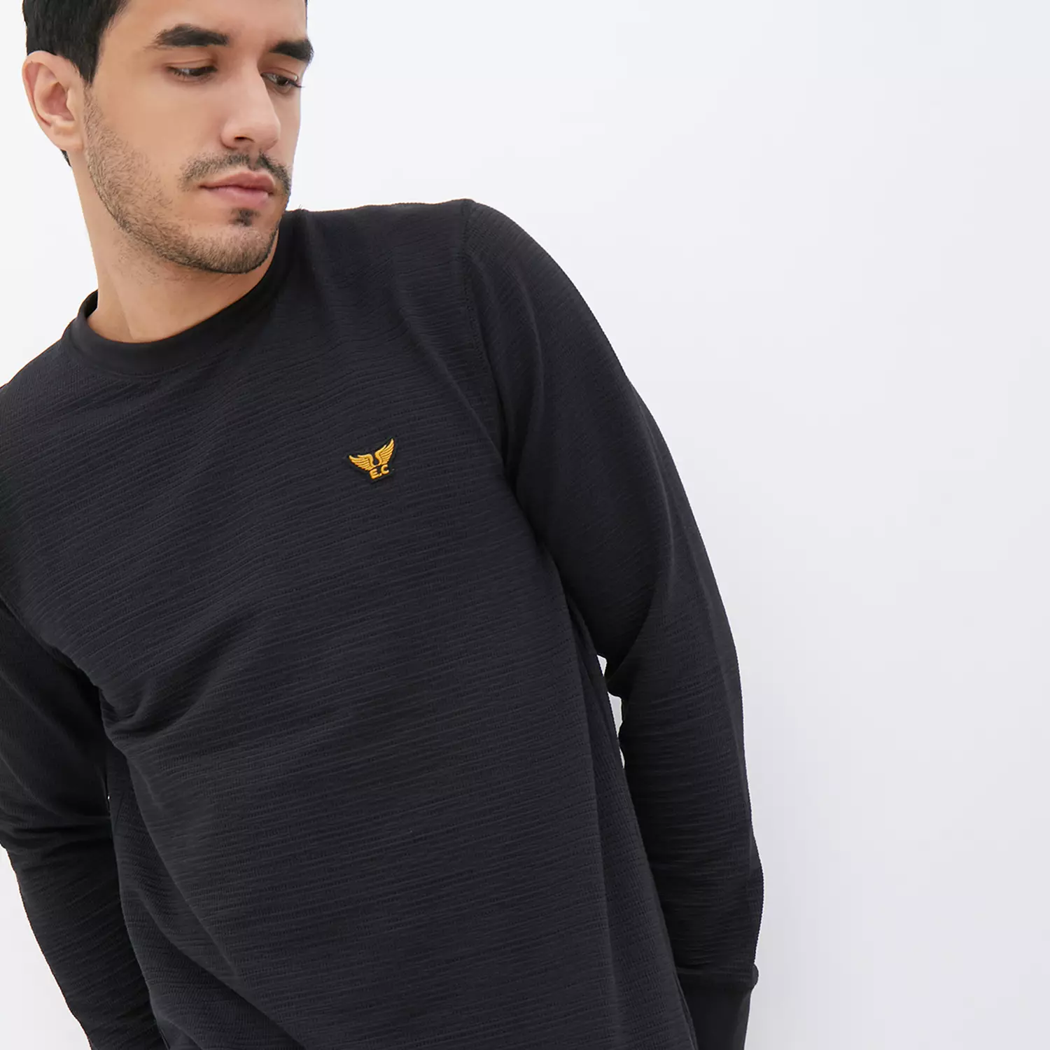 Jual Emba Classic Emba Classic Sweatshirt Jet Black Original