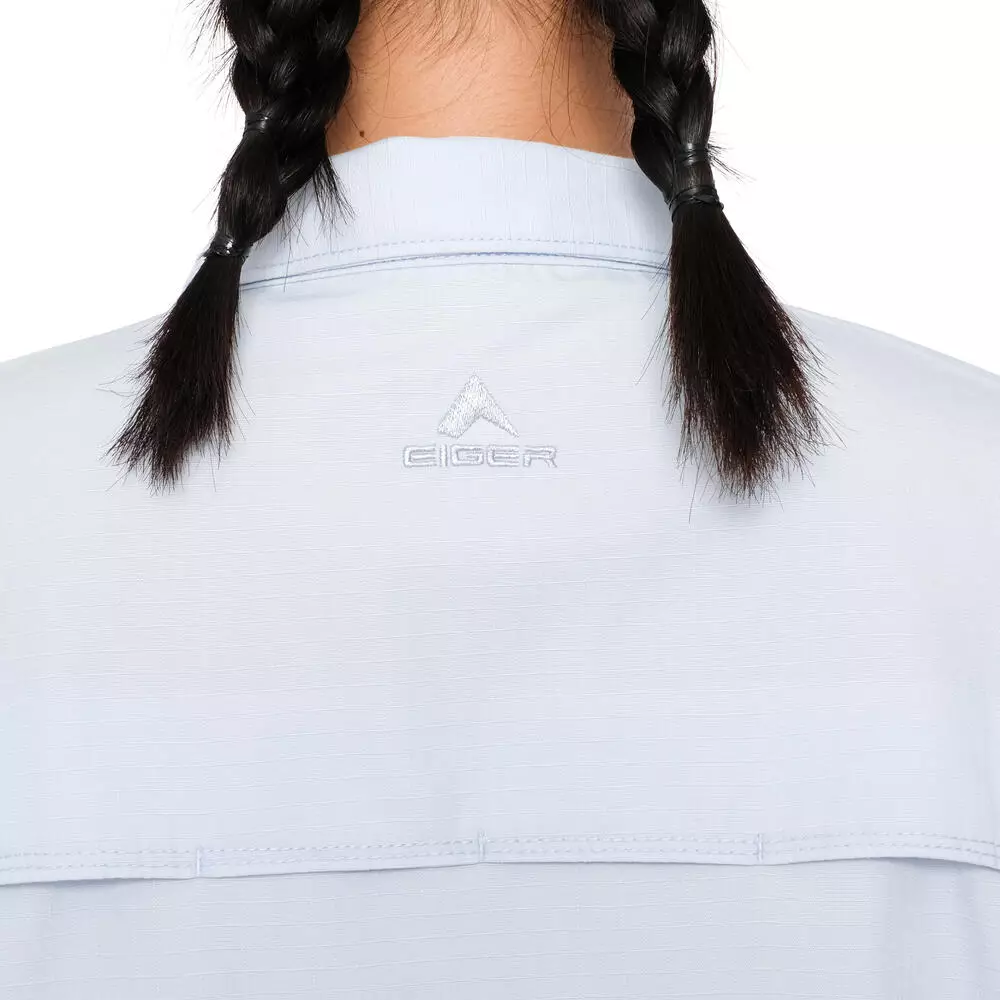 Eiger Ambition Tropic Women Black Borneo Shirt