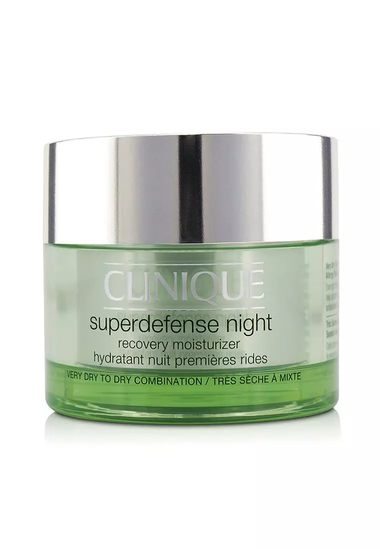 Clinique - Superdefense Night Recovery Moisturizer - For Very Dry To Dry Combination 50ml/1.7oz