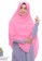 First Hijab pink Rania Square Hijab In Pink 3296CAAD8A9817GS_5