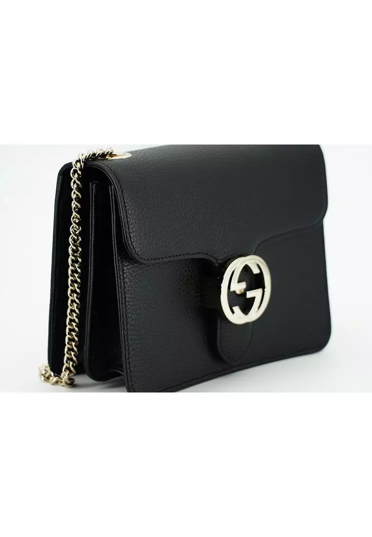 Buy Gucci Gucci Calf Leather Dollar Shoulder Bag Online | ZALORA Malaysia