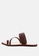 Rag & CO. brown Braided Leather Flat Sandal FDD1DSHB11F6A0GS_3