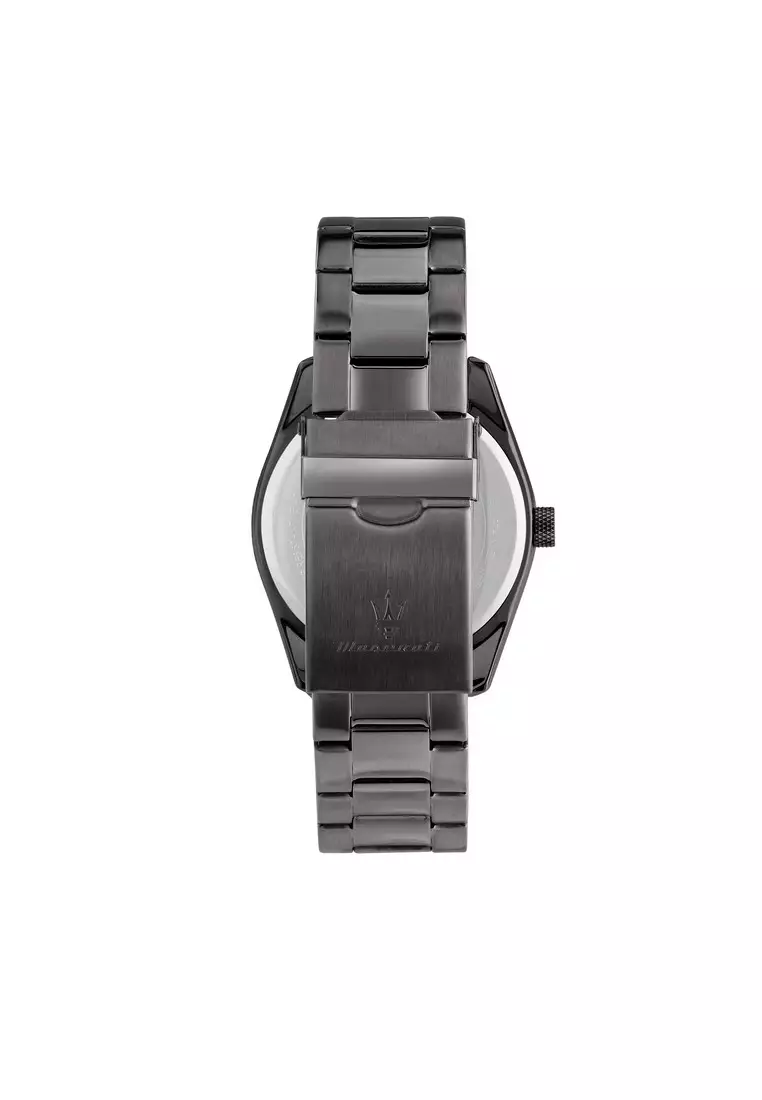 【2 Years Warranty】Maserati Attrazione 43mm Men's Quartz Watch Luminous Dial Hands R8853151015 Japan Movement