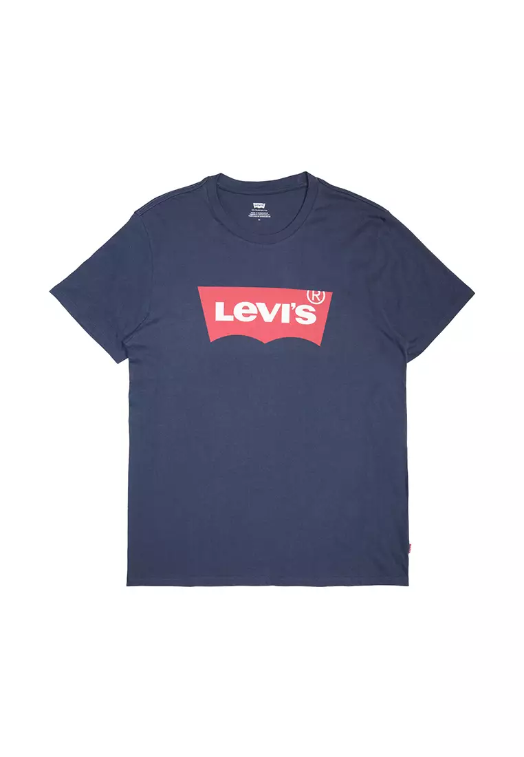 Levi's Graphic Set In Neck Hm Graphic Dress Blues