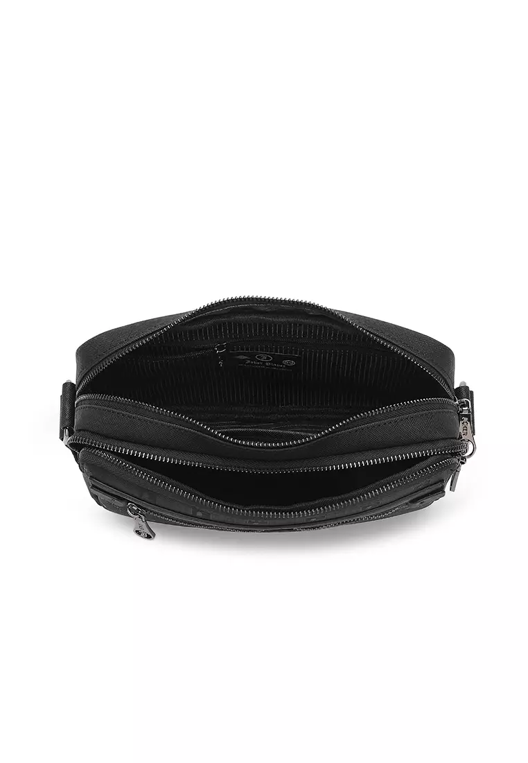 Men's Sling Bag / Messenger Bag - Black